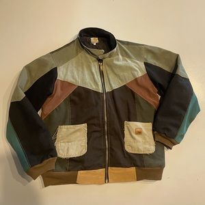 Vintage rare patchwork Carhartt jacket.